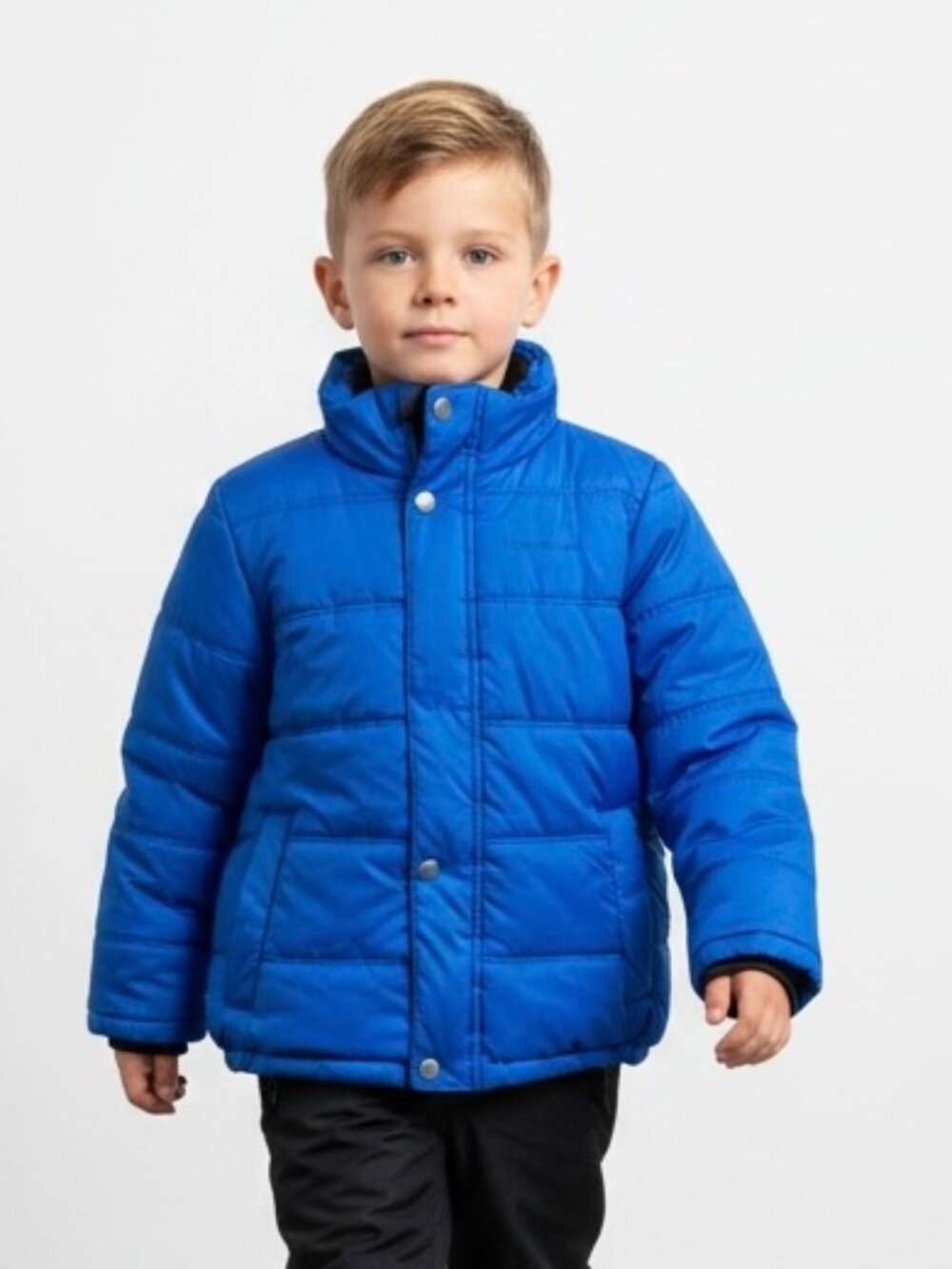 Calvin Klein Jeans Toddler Boys Puffer Jacket size 5/6 detachable Hood